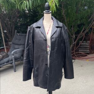 Gorgeous Mens Leather Coat by Wilson